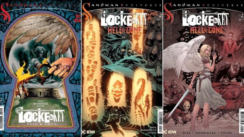 DC i IDW otkrivaju naslovnice i nove detalje za Locke & Key/The Sandman Universe: Hell & Gone #2
